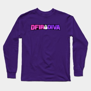 DFIR Diva Text Logo Long Sleeve T-Shirt